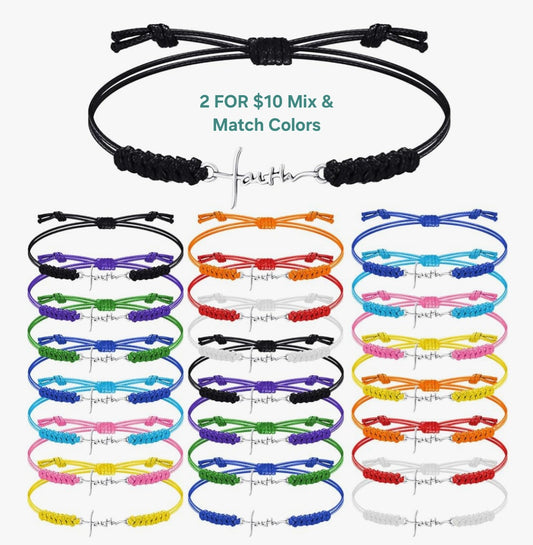 Walk by Faith Bracelets